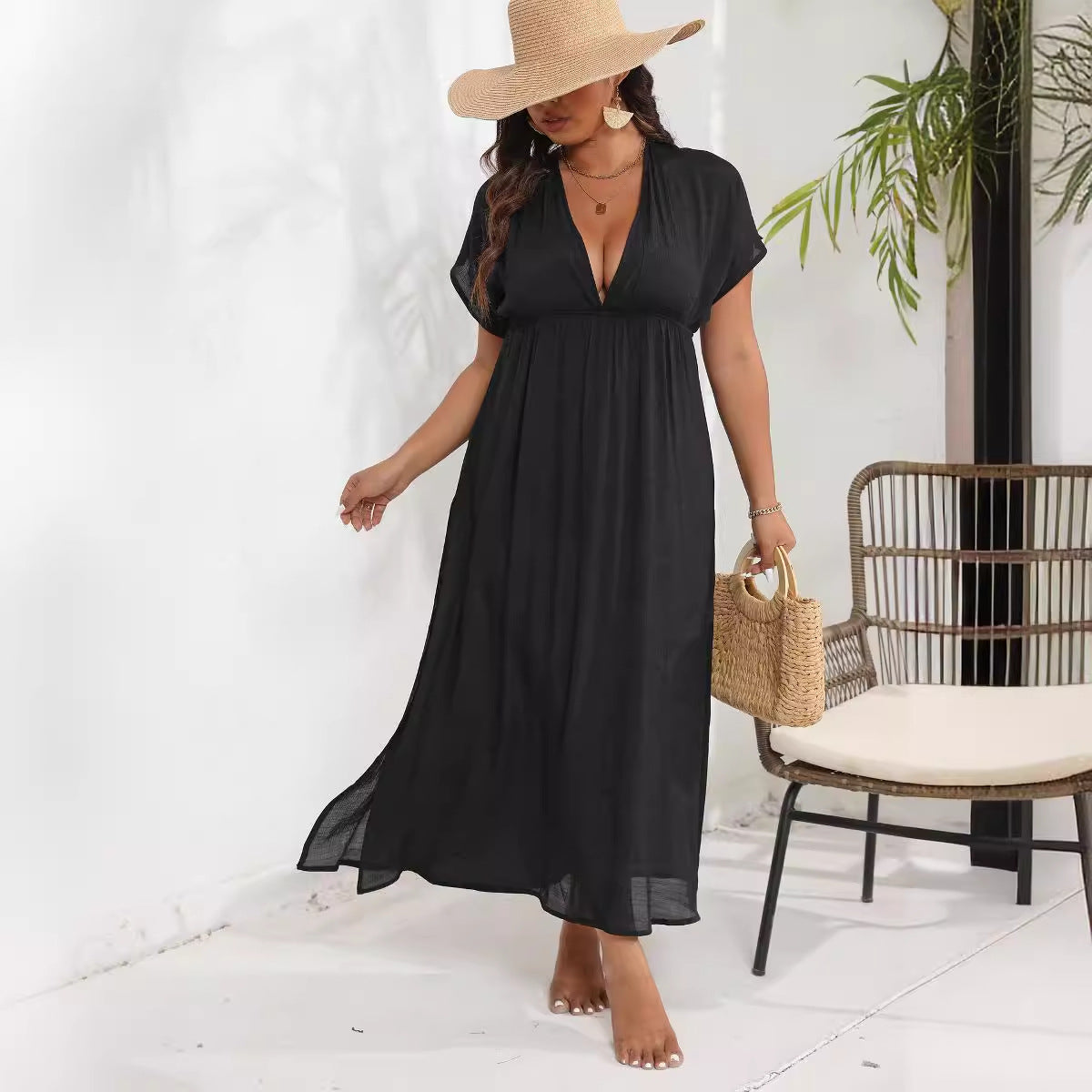 Plus Size Cover Up Swimwear