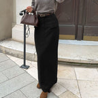 Printed Shirt & Split Skirt Set