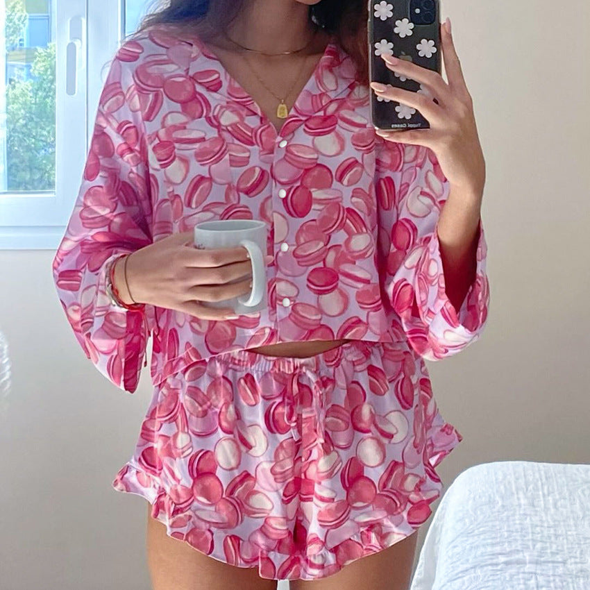 Autumn Artificial Pajamas Lingerie