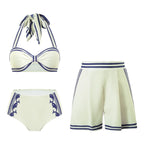Split Three Bikini Swimwear