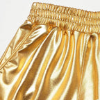 Popular Loose Elastic Waist Shorts Nightclub Performance Wear Bottoming Electronic Music Festival Sexy Women Clothing Pants