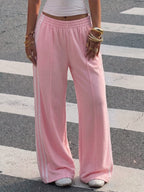 Pink with white stripes
