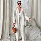 Autumn Cotton Pajamas Lingerie