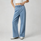 Wide-Leg Relaxed-Fit Jeans