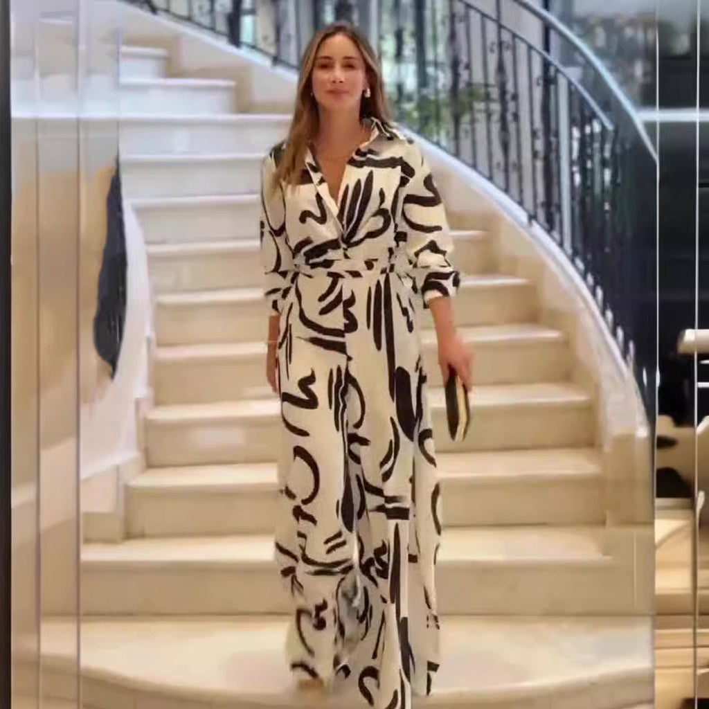Floral Wide-Leg Jumpsuit