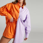 Orange and Purple
