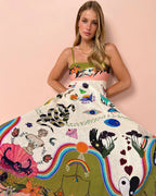 Women's Cotton Sleeveless Dress