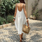 Women's Pleated Summer Dress