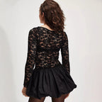 Women's Lace Long Sleeve Dress