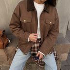 Women's Retro Workwear Jacket
