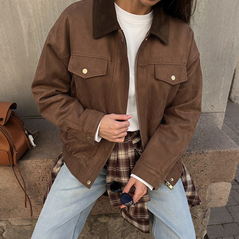 Women's Retro Workwear Jacket