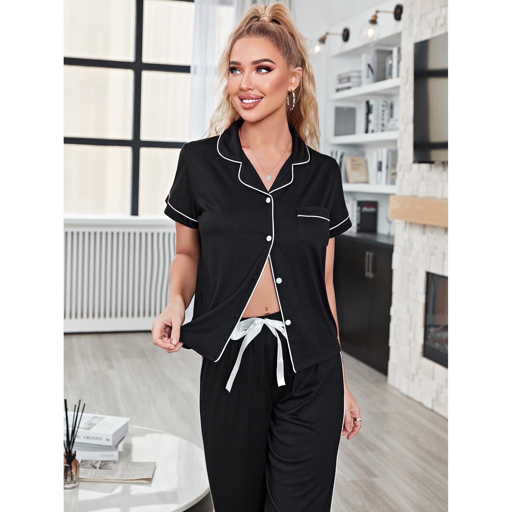 Autumn Cardigan Pajamas Lingerie