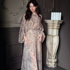 Women's Floral Long Sleeve Dress