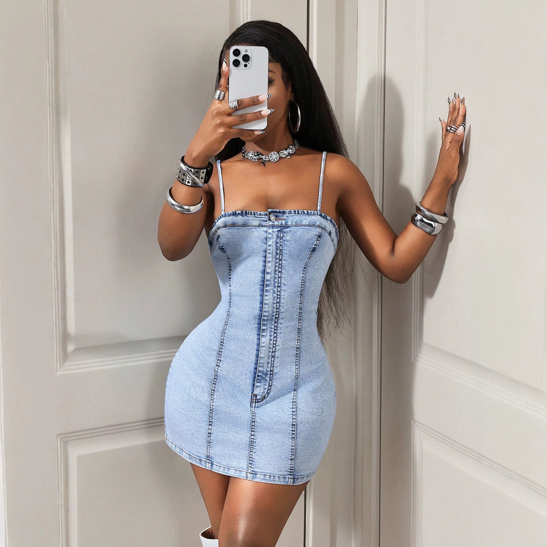 Women's Sling Sheath Dress