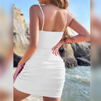 Cross Cutout Camisole Dress