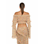 Chiffon Long Cover Up Swimwear