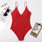 Siamese Triangle One-piece Swimwear