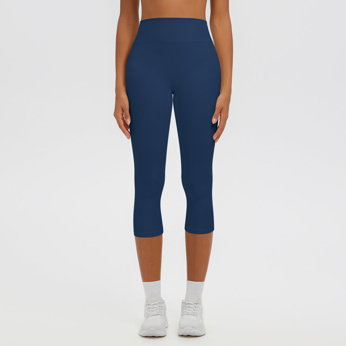 Women's High-Waist Yoga Knee Pants