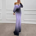 Women's Off-Shoulder Maxi Dress