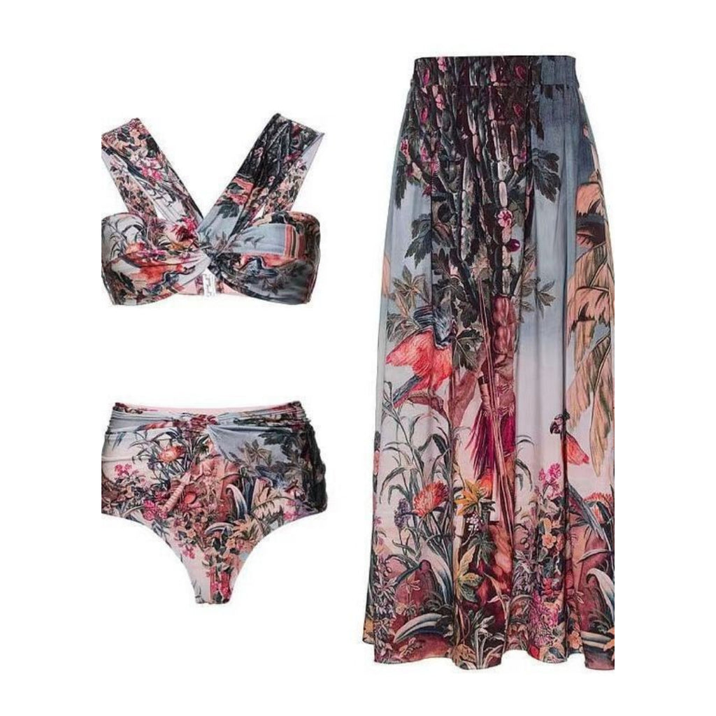 Vacation Beach One-piece Swimwear