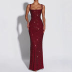 Women's Backless Maxi Dress