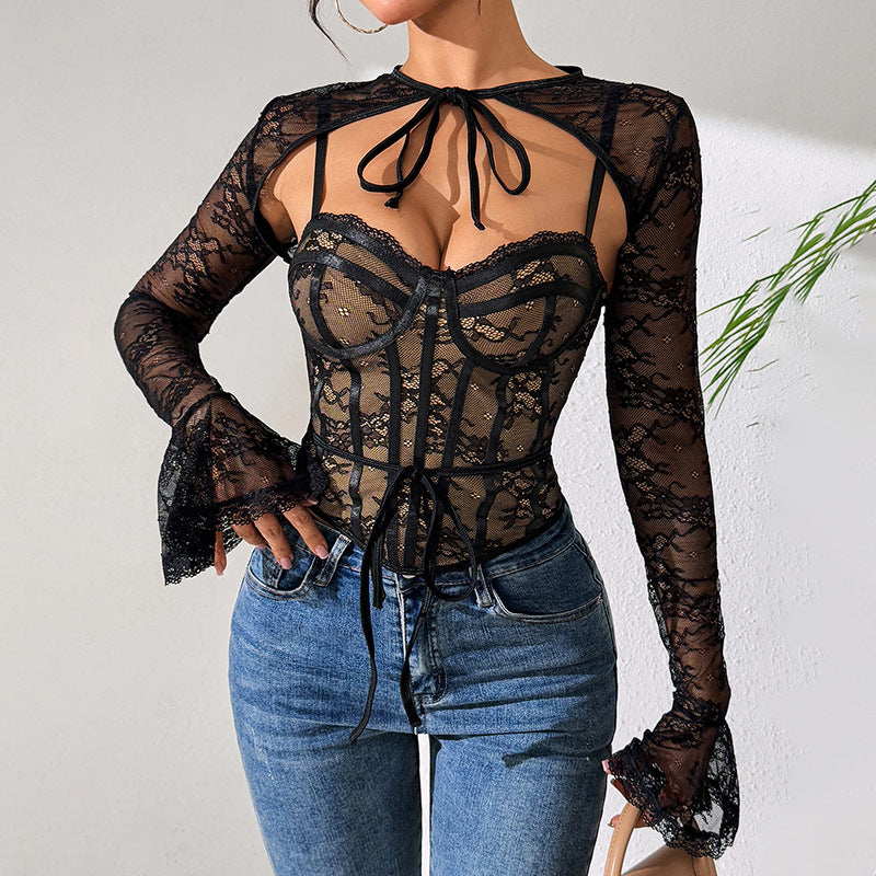 Black [No Steel Ring without Chest Pad]]
