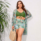 Plus Size One-piece Swimwear