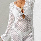 Hollow Out Cover Up Swimwear