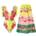 Conservative One-piece Swimwear