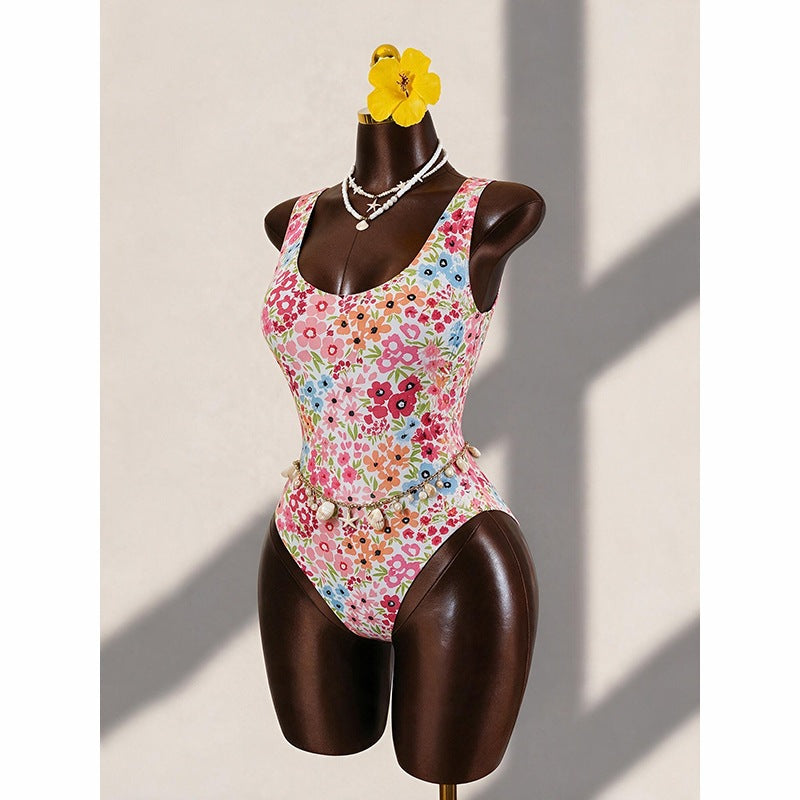 Women's Printed One-Piece Swimsuit