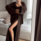 Women's Three-Piece Knit Pajama Set