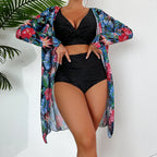 Split Three Bikini Swimwear