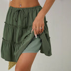 Lace Up Adjustable Short Anti Exposure Lining High Shorts