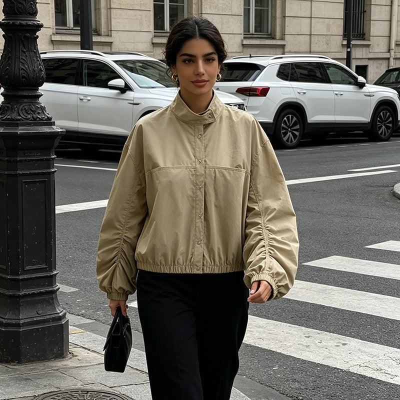 Comfort Casual Coat Women Clothing Autumn Wild Simple