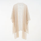 Sequ Solid Color Sun Protection Beach Seaside Holiday Sun Protection Clothing Mid Length Blouse