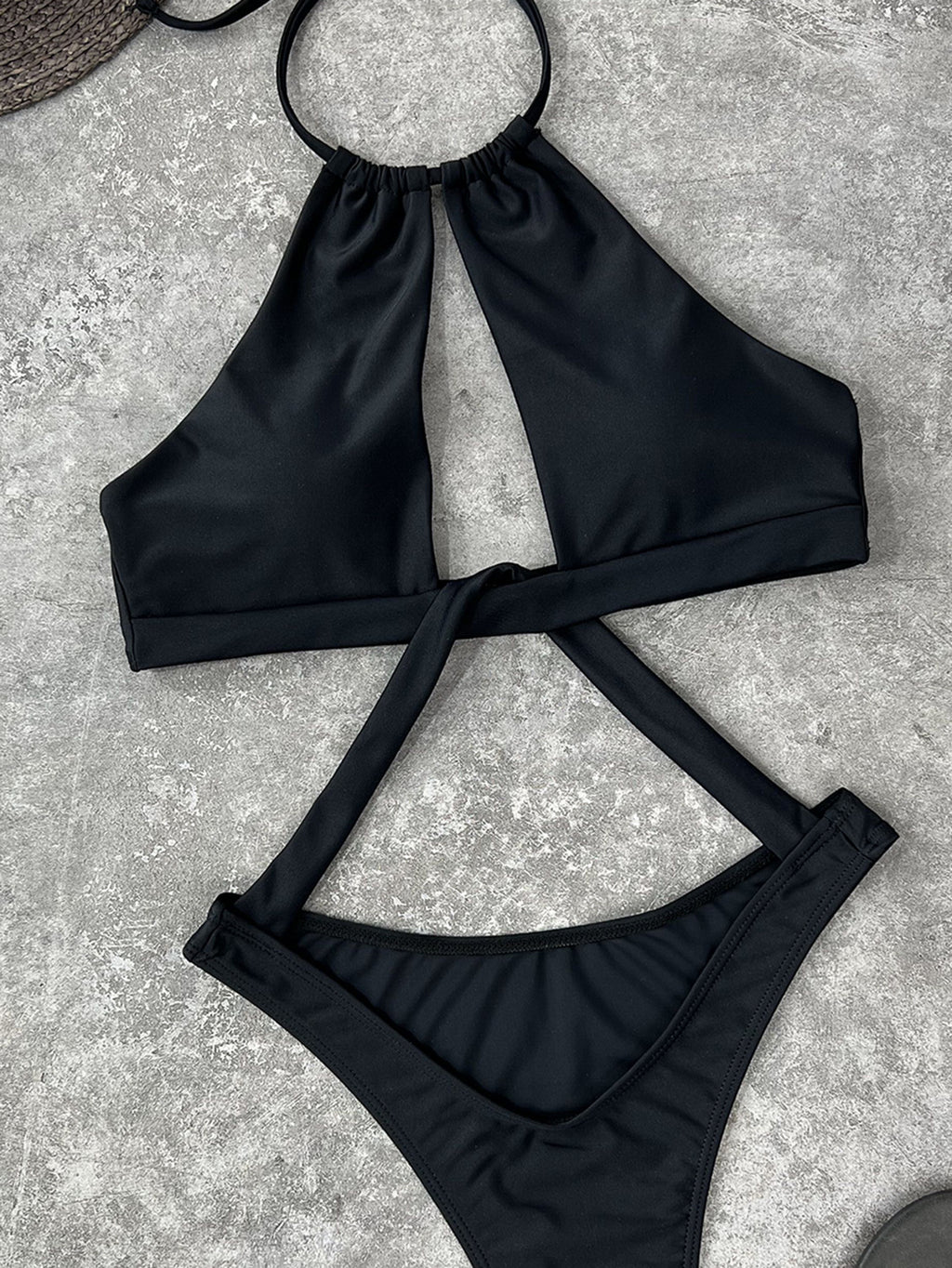 Halter One-piece Swimwear