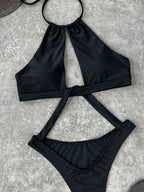 Halter One-piece Swimwear