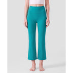 Summer Cool Feeling Micro Pull Fitness Pants Cropped Pants