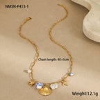 White Shell Necklace
