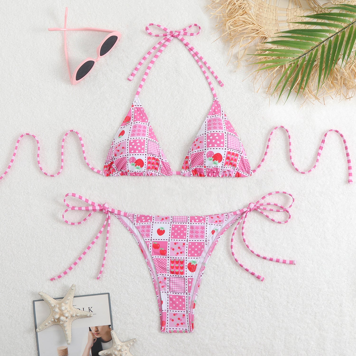 Printed One-piece Swimwear