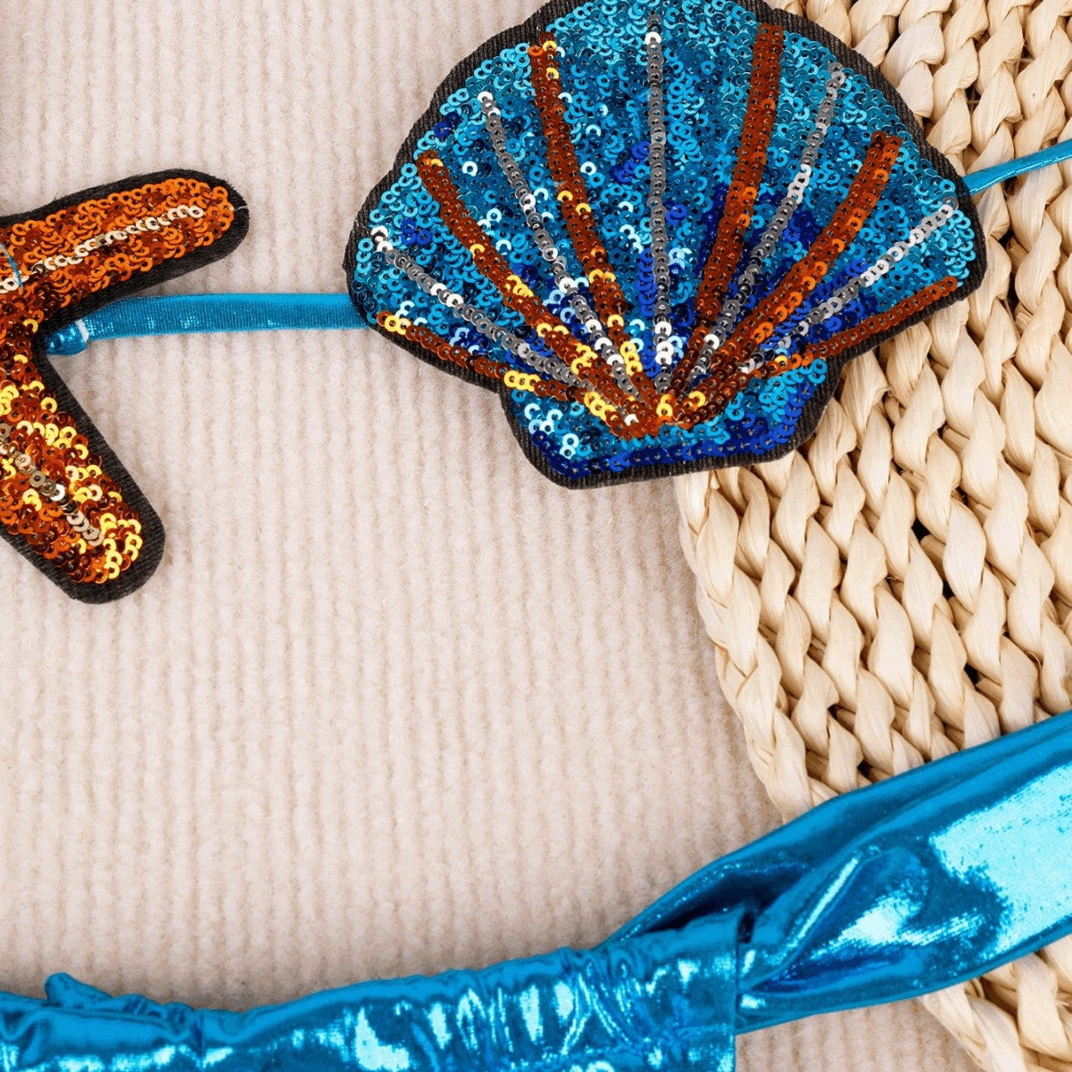 Split Shell Bikini Swimwear