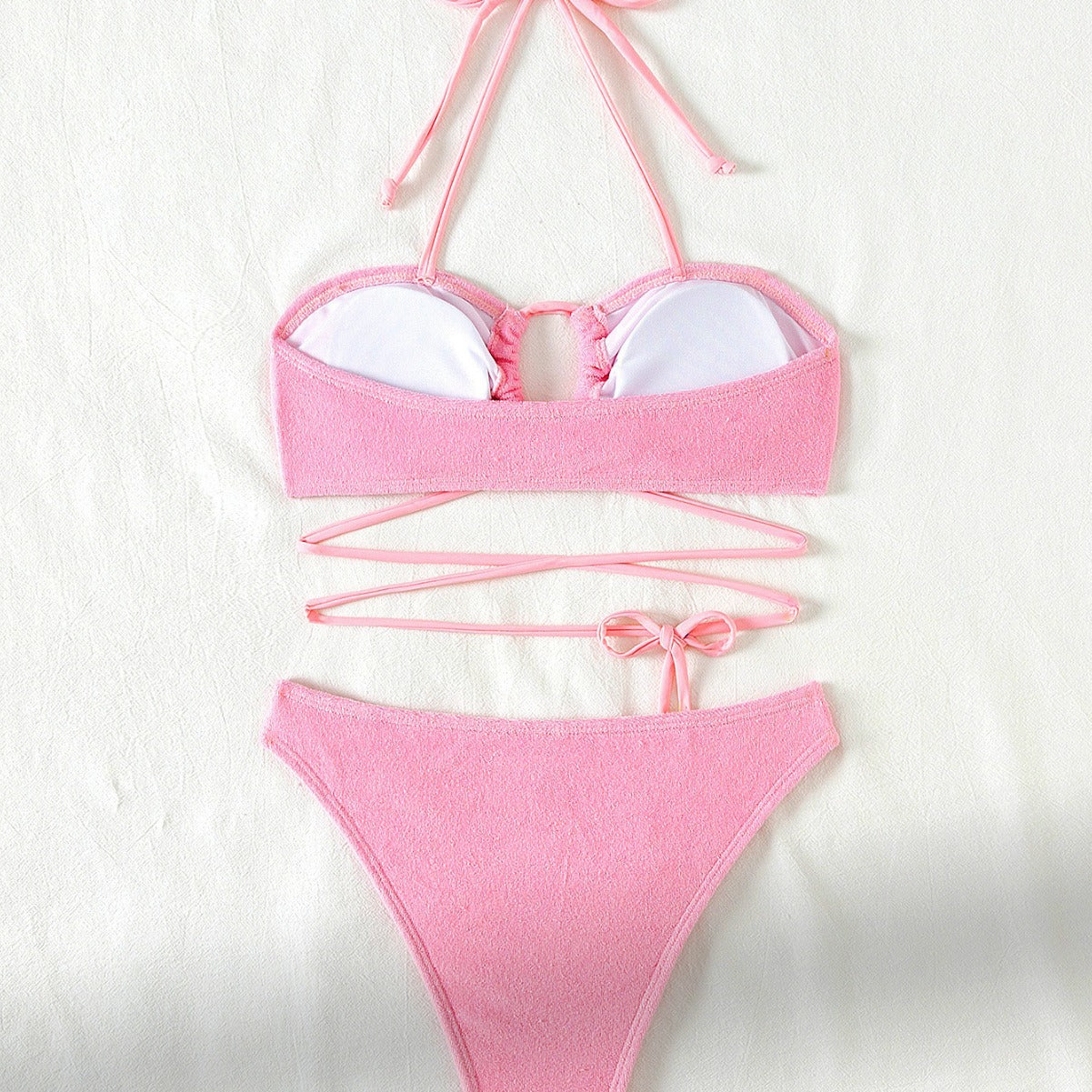 Split Hollow Bikini Swimwear