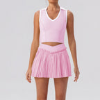 Women's Yoga Bra & Skirt Set