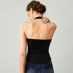 Women's Halter Training Vest Top
