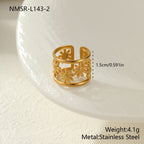 Hollow Flower Ring