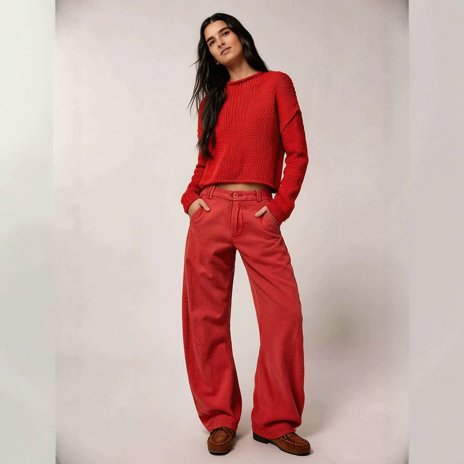Personality Low Waist Sexy All Match Meiko Women Jeans