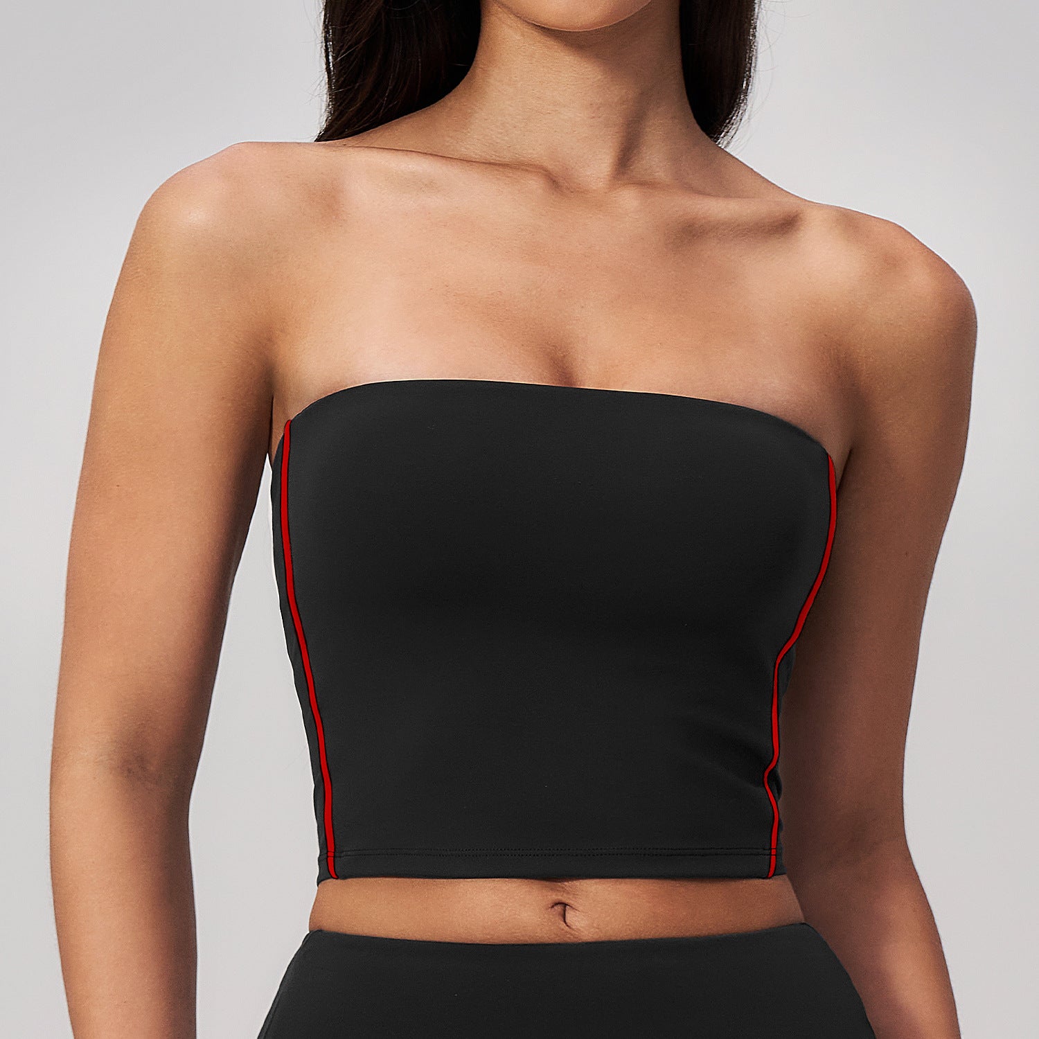 Black and red contrast