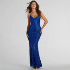 Women's Women Clothing Sexy Sequined Cami Dress All Matching Maxi Dress
