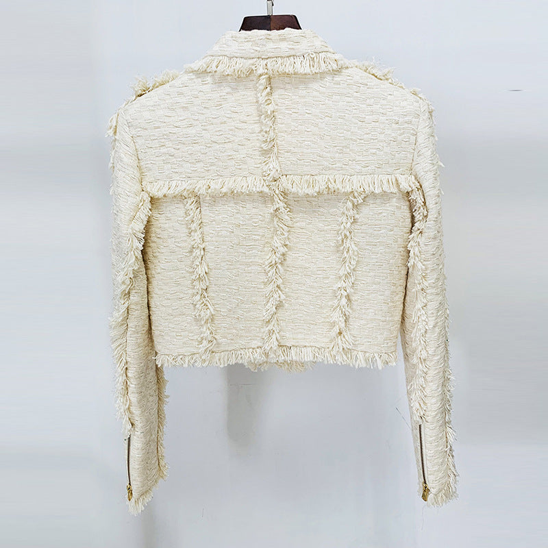 Women's Autumn Winter Star Short Jacket