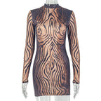 Brown and Black Pattern